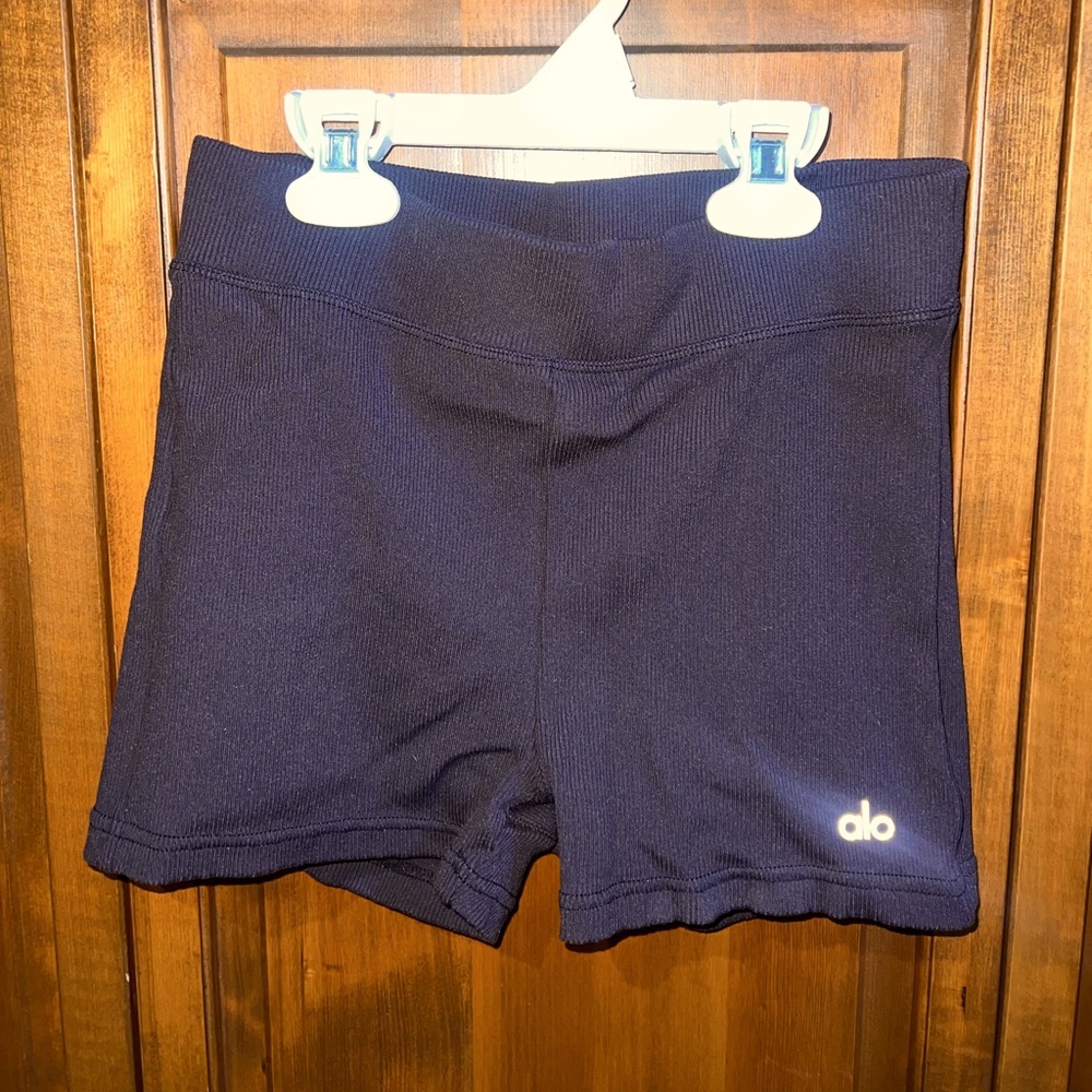 ALO Yoga Seamless Ribbed Biker Short